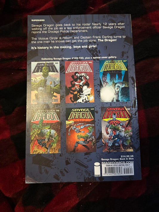 Savage Dragon Back In Blue TPB, 12 x 6 x 1