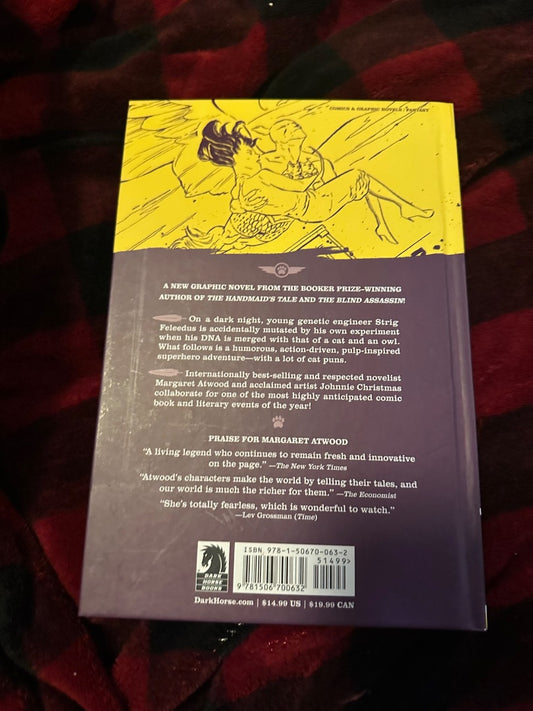 Angel Catbird Hardcover Comic, 7 x 6 x 1