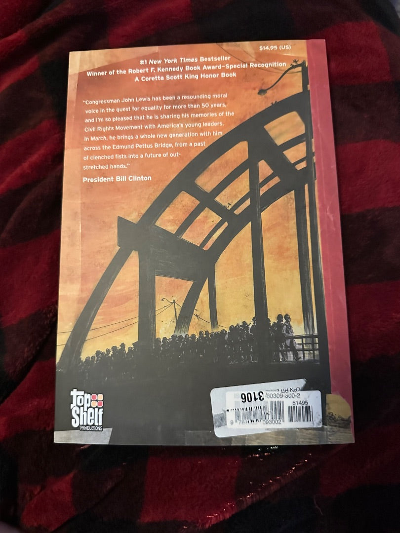 March Book 1 TPB, 8 x 6 x 1