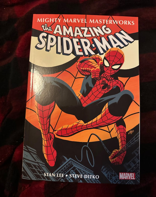 The amazing spiderman marvel masterworks tpb, 8 x 6 x 1