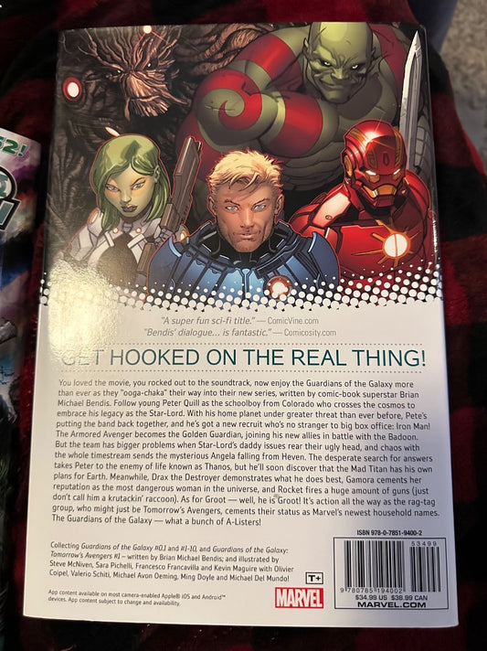 Guardians of the Galaxy HC Vol 1, 6 x 4 x 1