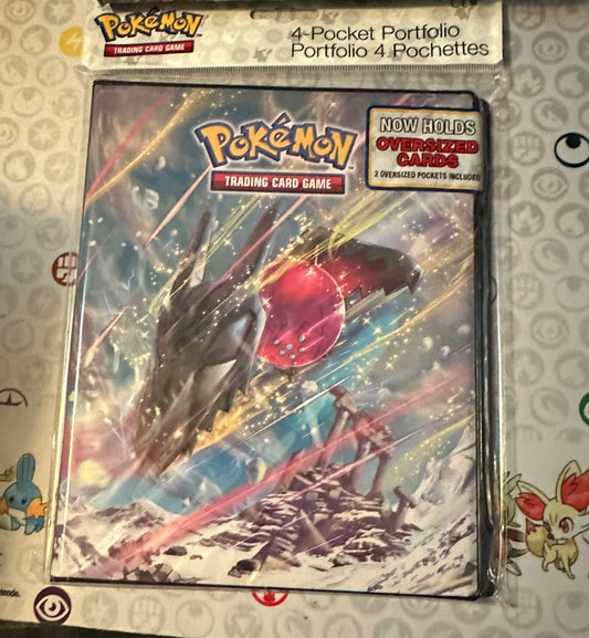 Ultra Pro Silver Tempest 4 Pocket Portfolio, 8 x 6 x1