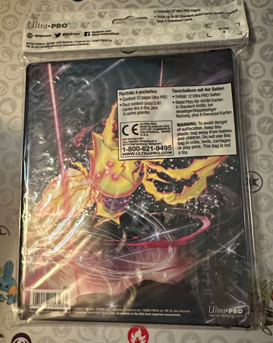 Ultra Pro Silver Tempest 4 Pocket Portfolio, 8 x 6 x1