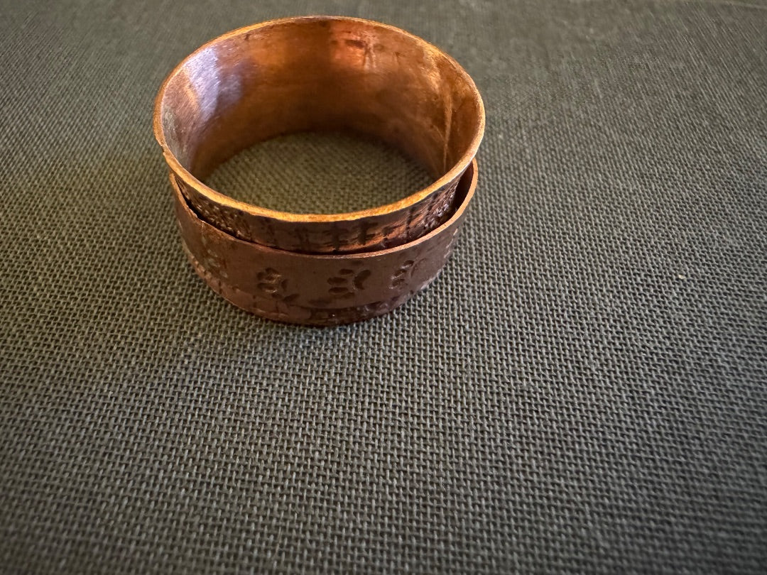 Copper spin ring 10