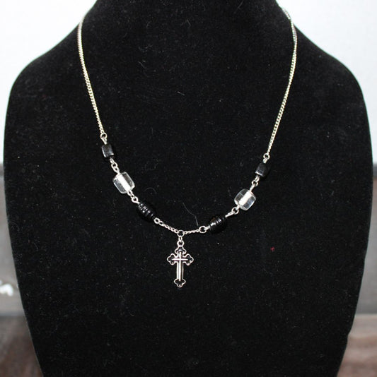Designs by Raven Elegant Cross Necklace