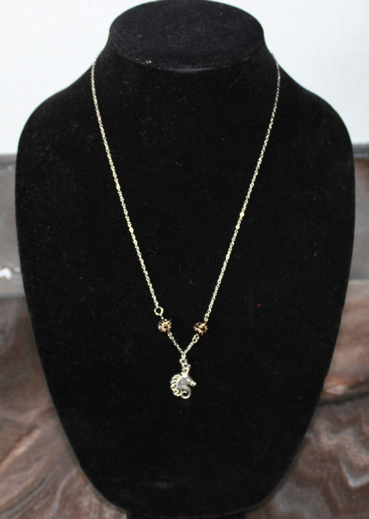 Designs by Raven Unicorn Necklace with Decorative Accents