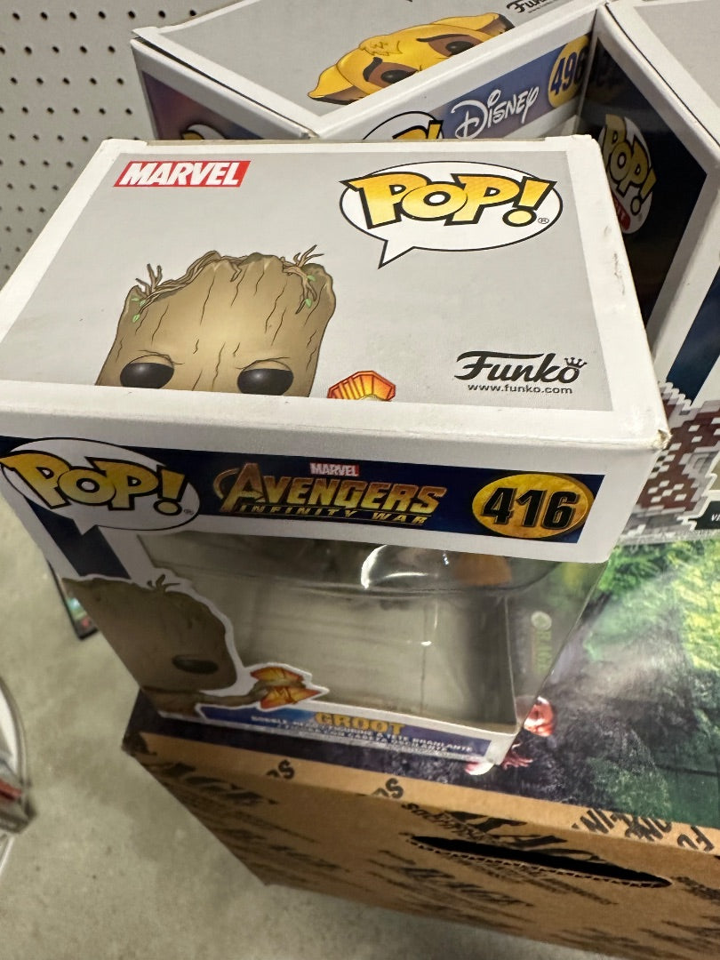 Used Funko Pop - General, 6 x 5 x 4