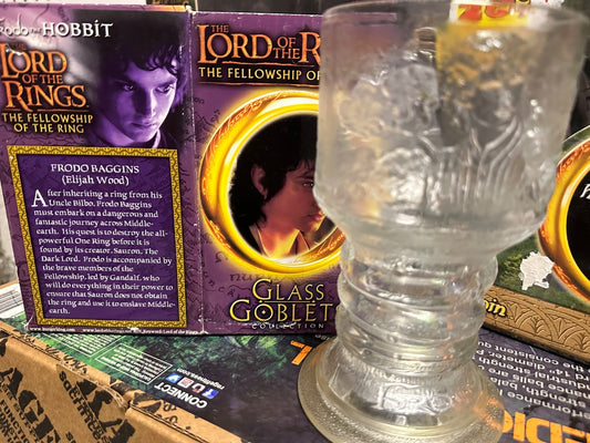 Peviously Owned: Frodo glass goblet