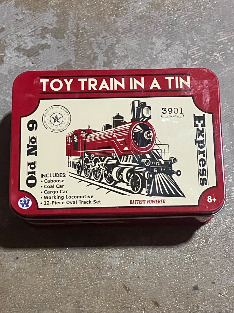 Red Westminister Train in A Tin, 6