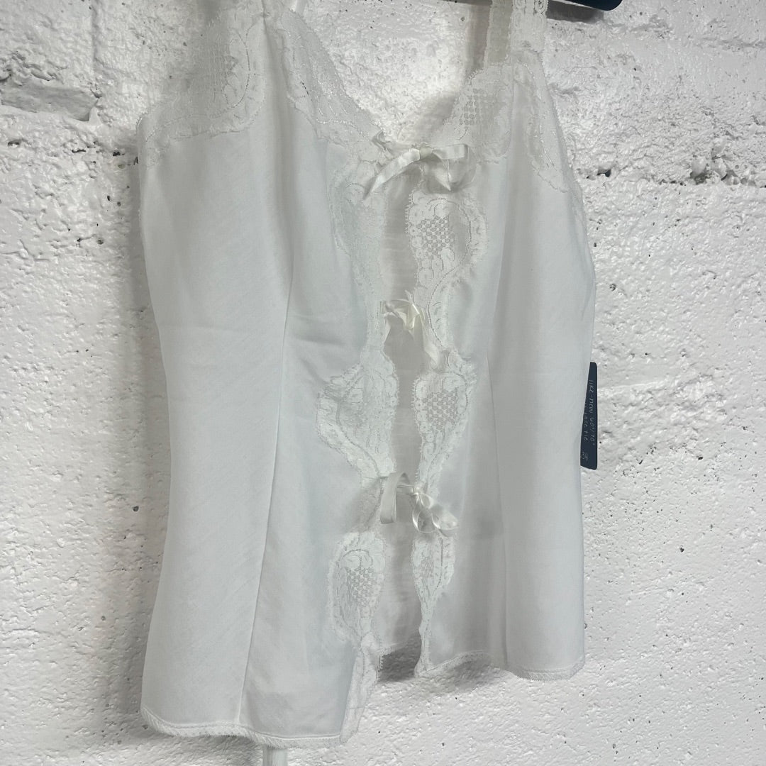 Like-New 60s/70s Lace Cami, M