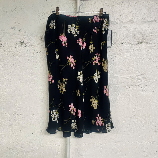 90s/00s Silk Shell Skirt, 6/S