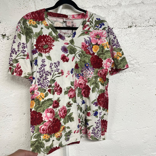 Early 90s Flower Tee, L/XL