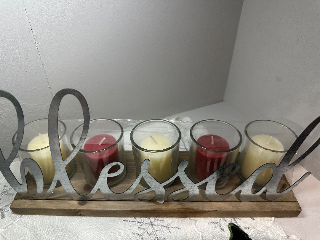 Blessed Candle Holder