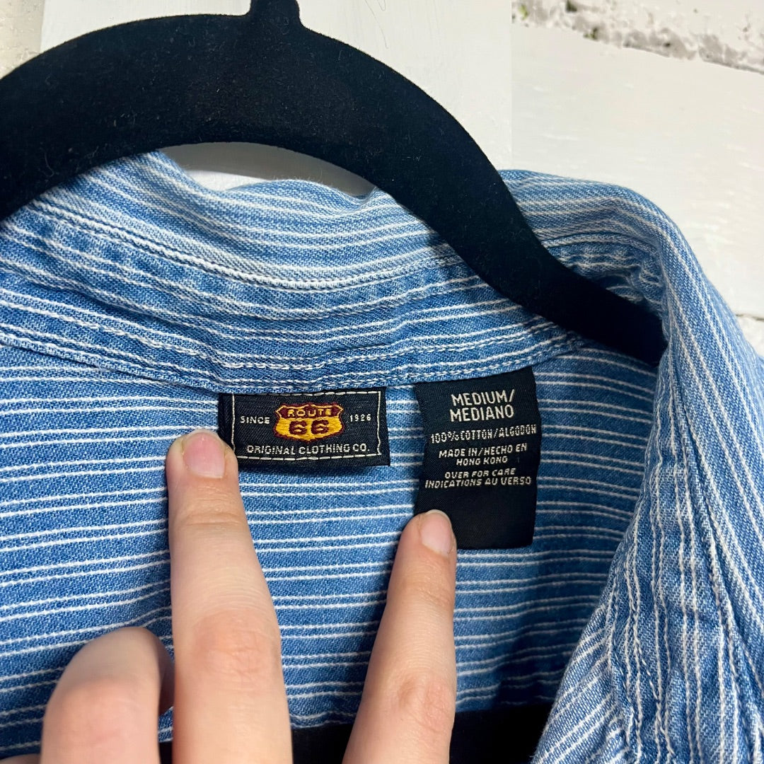 90s/00s Route 66 Button-Up, M