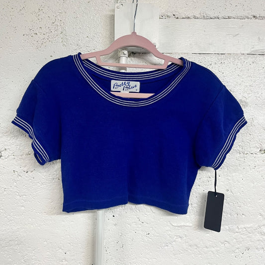 90s Super Cropped Ringer Tee, L