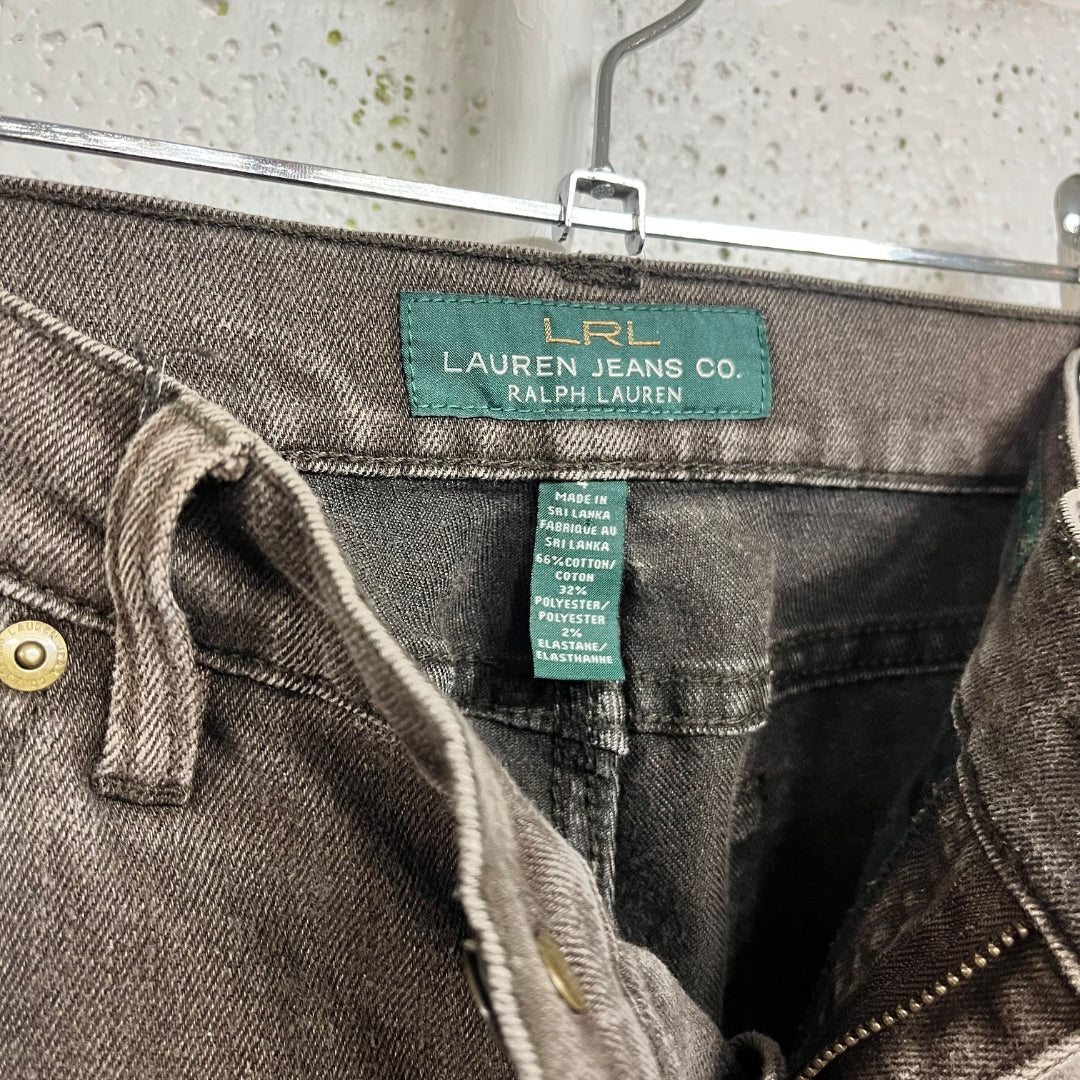 90s/00s Ralph Lauren Brown Jeans, 4/S