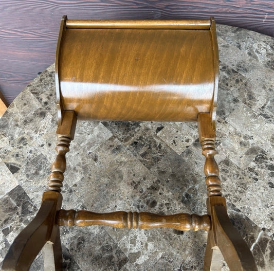 Vintage wooden sewing box