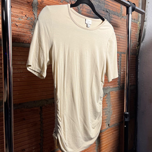 Fitted Beige Tee, S