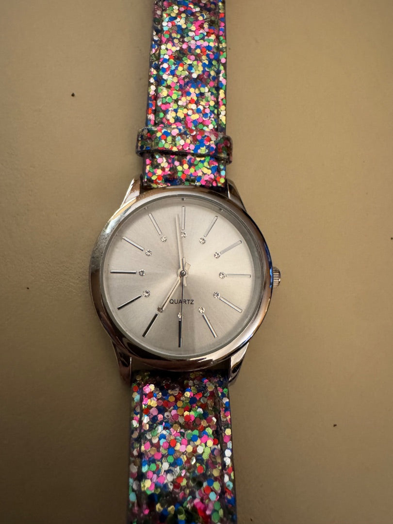 Womens glitter watch untested