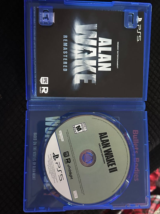 Alan Wake II Deluxe Edition - Video Game - USED, 7 x 5 x 1
