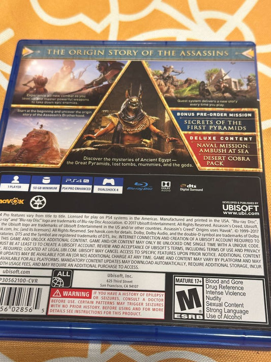 Assassins Creed - Origins - Used ps4