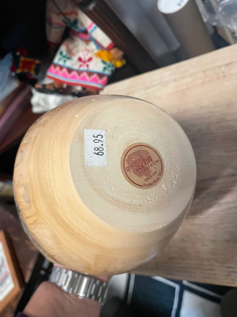 Gold Spinning Aspen Hand Made