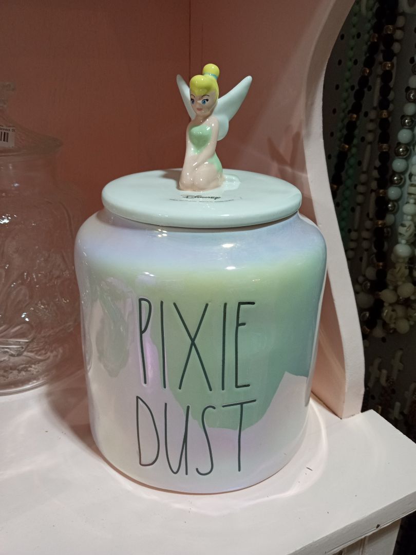 Disney Rae dunn pixie dust canister jar