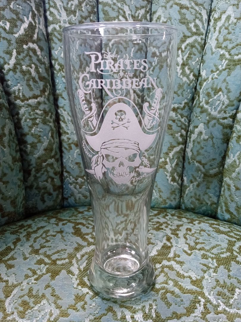 Pirates of the Caribbean Glass