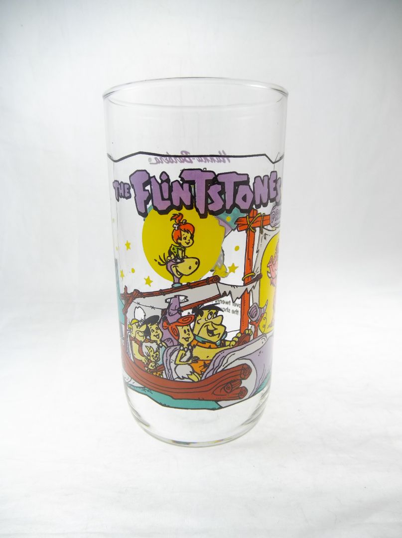Hardee's Vintage Flintstones Glass