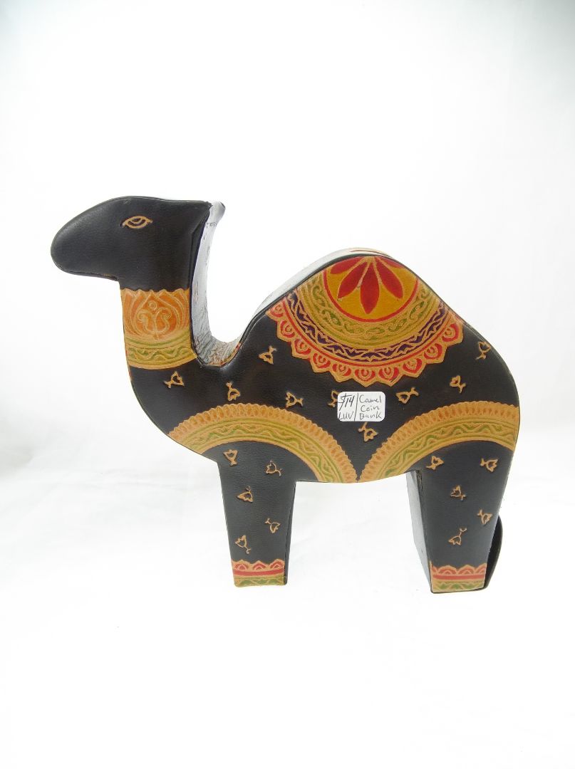 Fabric Camel Coin Bank