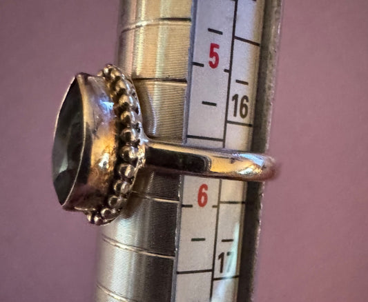 Labradorite ring 5 1/2
