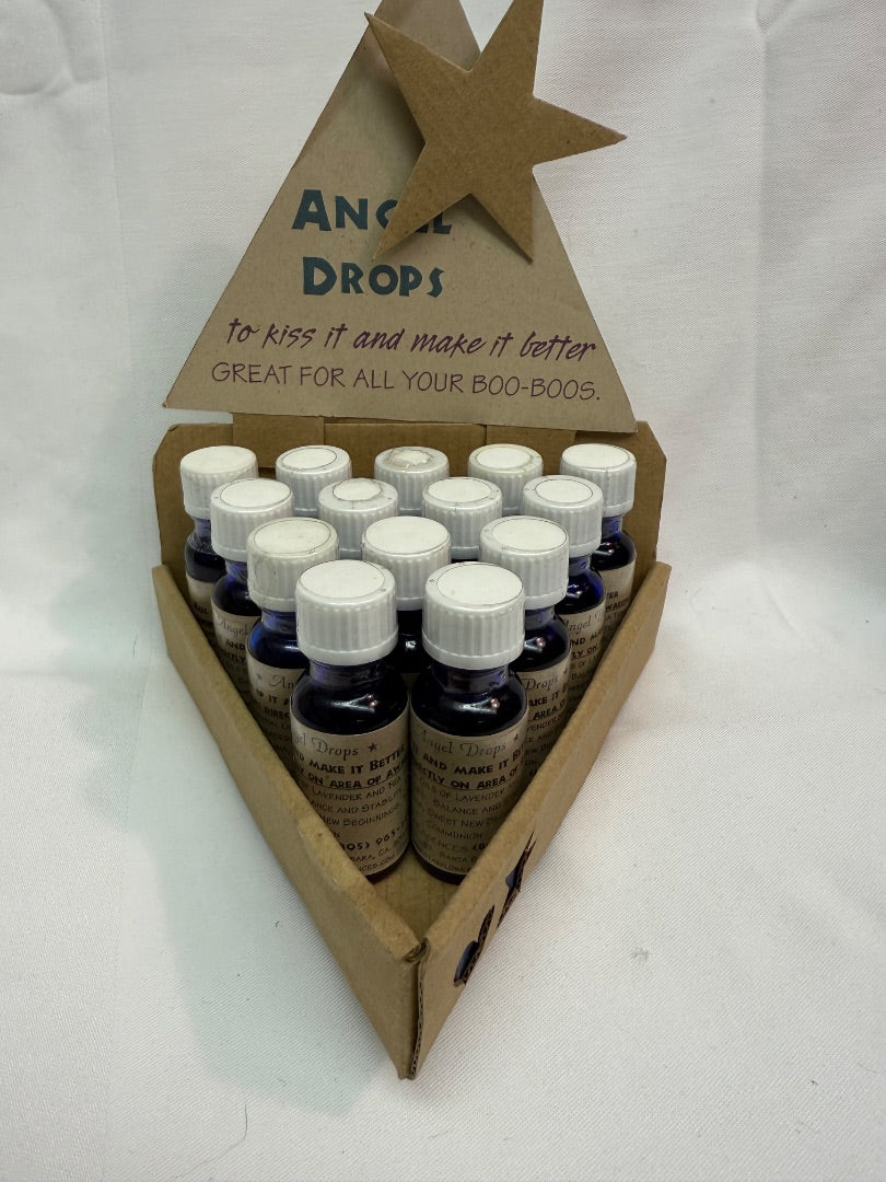 Blue Starflower Essence Angel Drops - pure essential oil & flower essences, 1/2oz