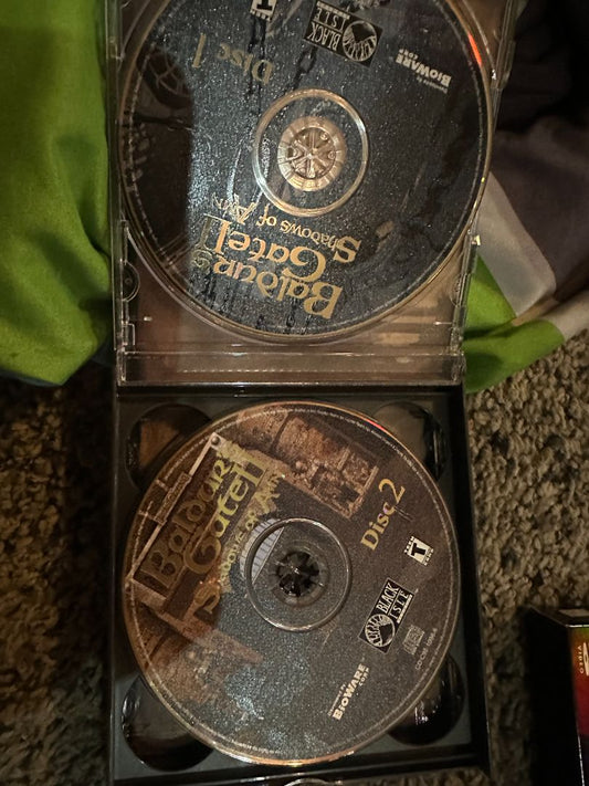 Balders Gate II - Collectors Edition Video Game, 6 x 4 x 2