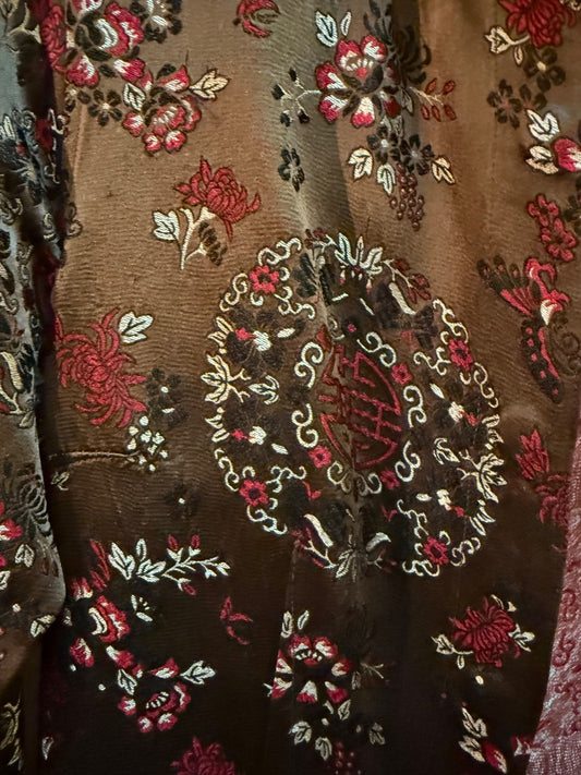 Brn/Red Citron Women's Top, Med