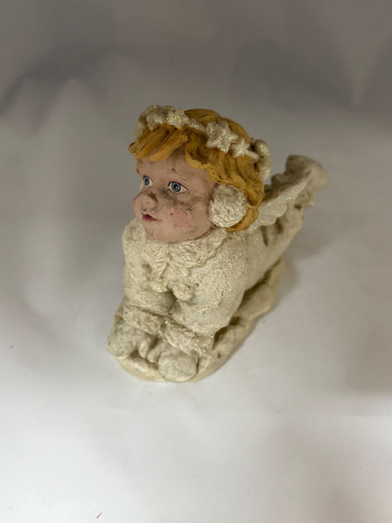 Tan  Ceramic doll, Small