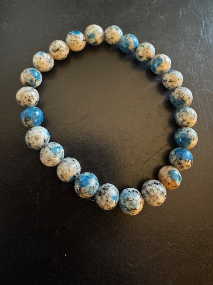 K2 Jasper stone stretchy bracelet