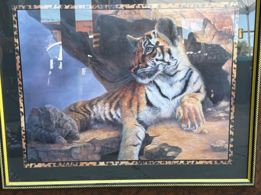 Tiger painting, Large