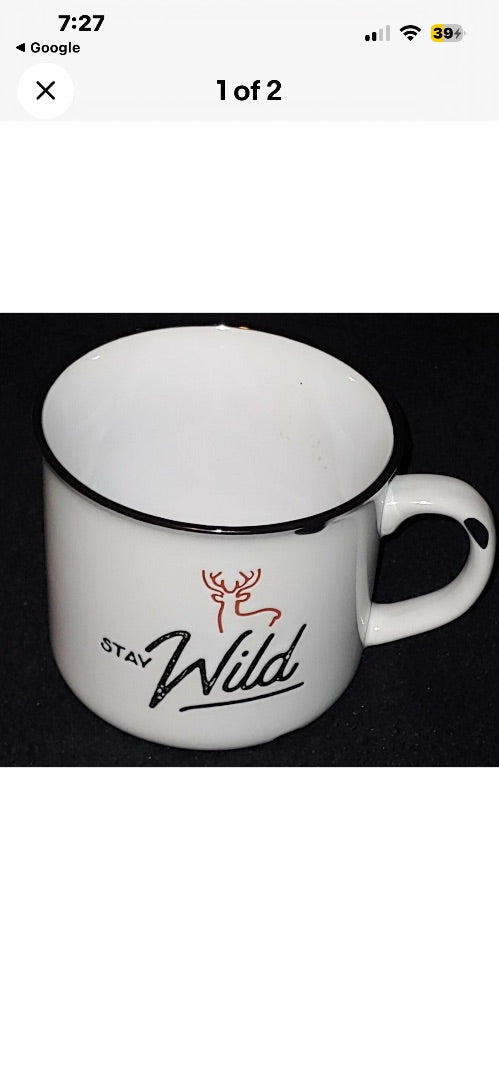 STAY wild - OUTDOORS - Mug