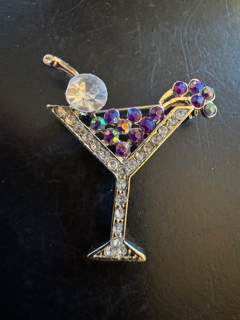 Martini brooch