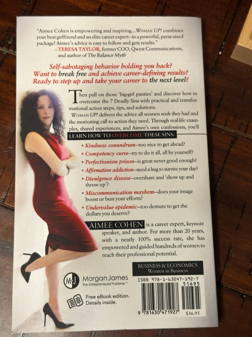 Paperback Woman Up! - Aimee Cohen, 6 x 4 x 1