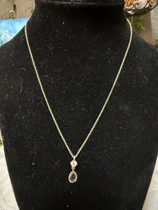 Silver tone Monet Necklace