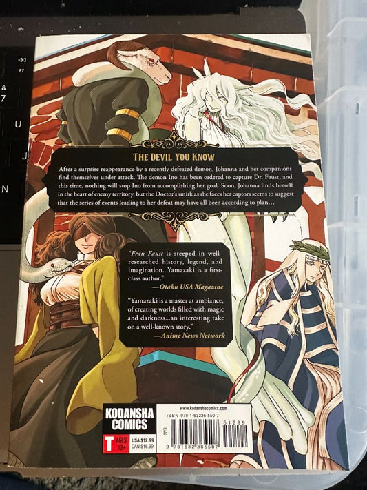 Manga Frau Faust - Vol 4, 8 x 5 x 1