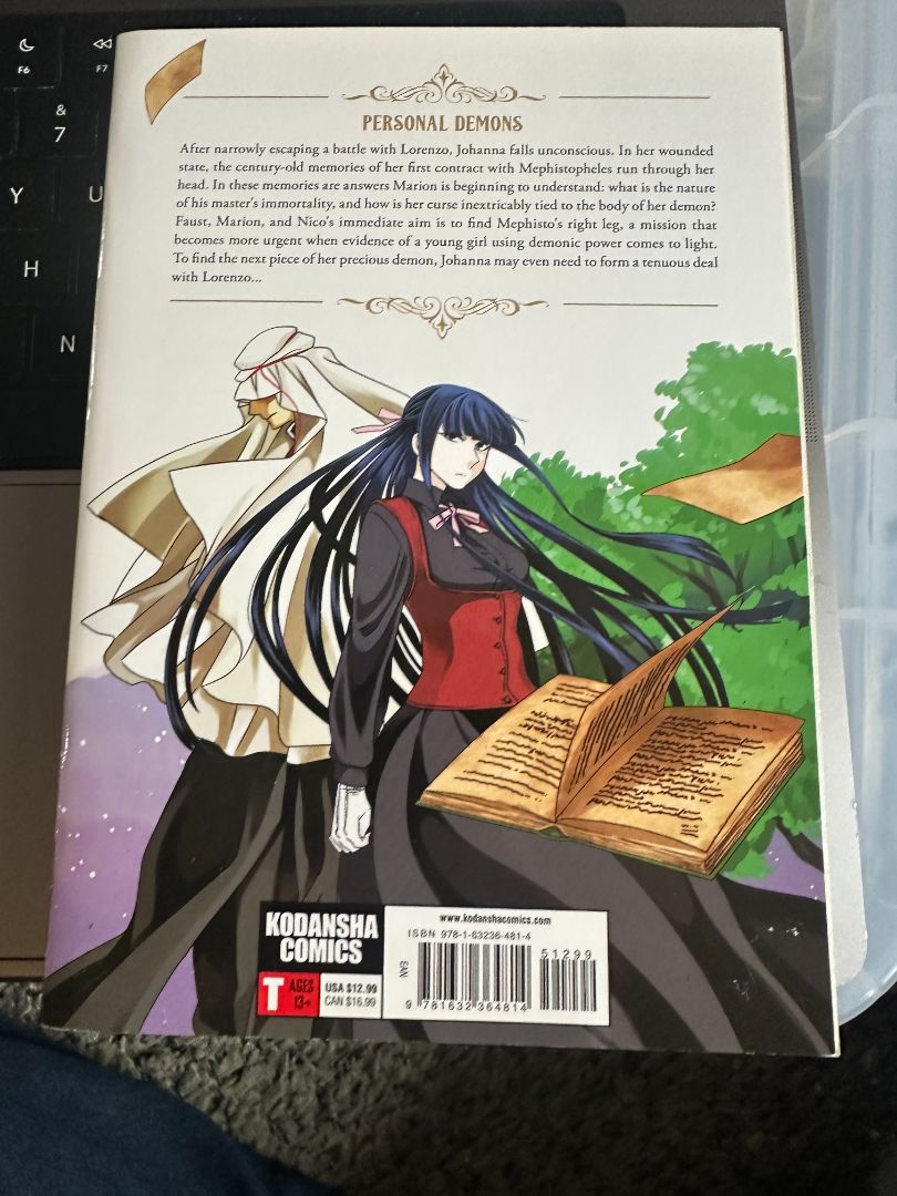 Manga Frau Faust - Vol 2, 8 x 5 x 1