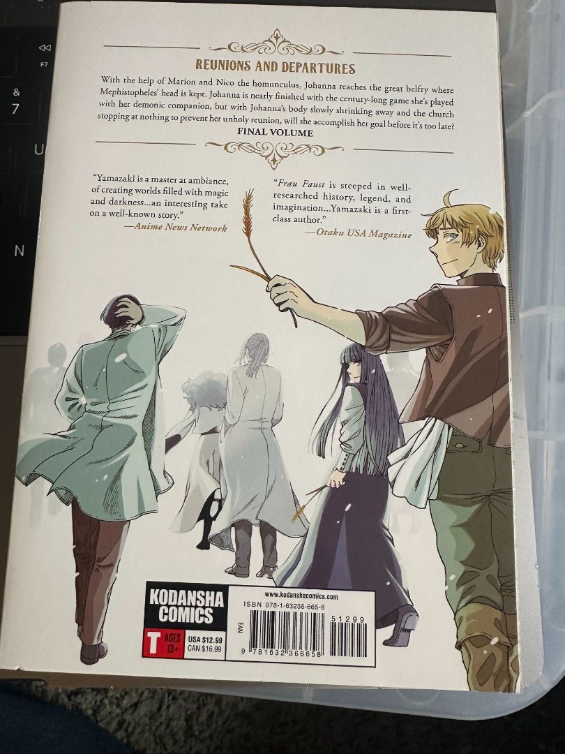 Manga Frau Faust - Vol 5, 8 x 5 x 1