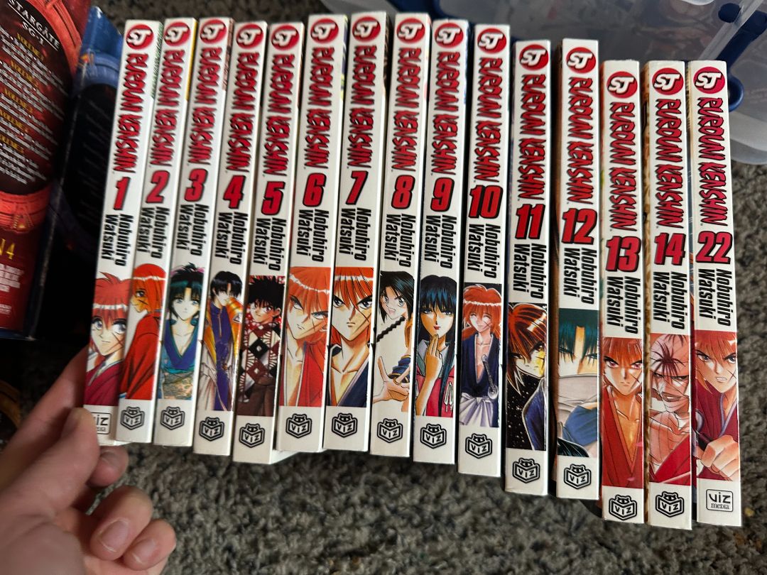 Manga Rurouni Kenshin Vol, 8 x 4 x 1
