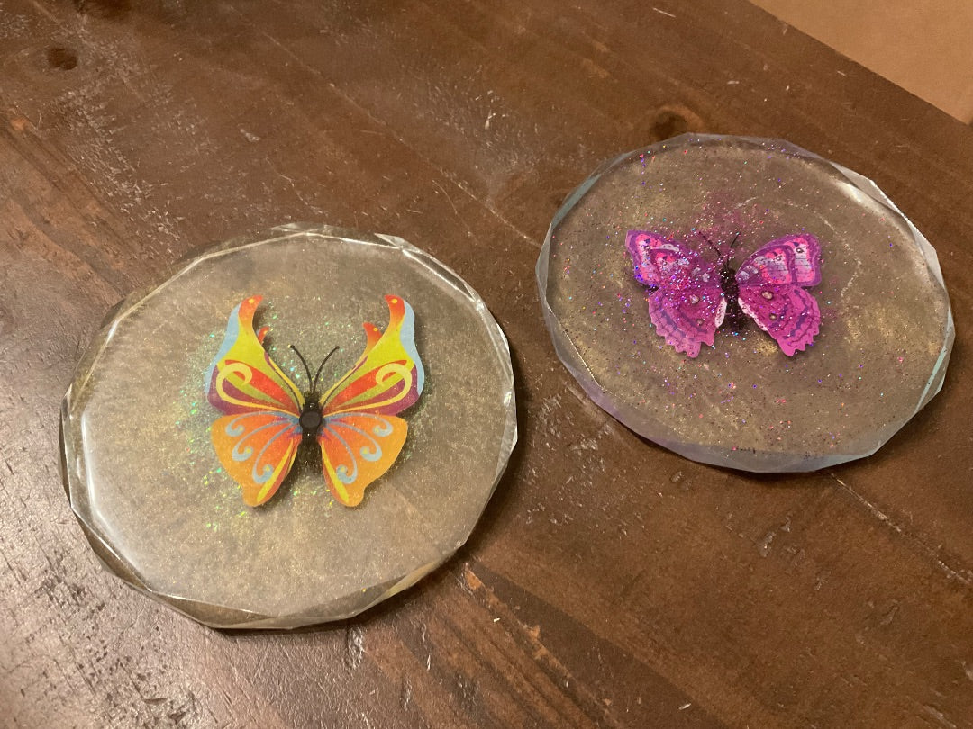 Handmade Butterfly Sun-Catchers