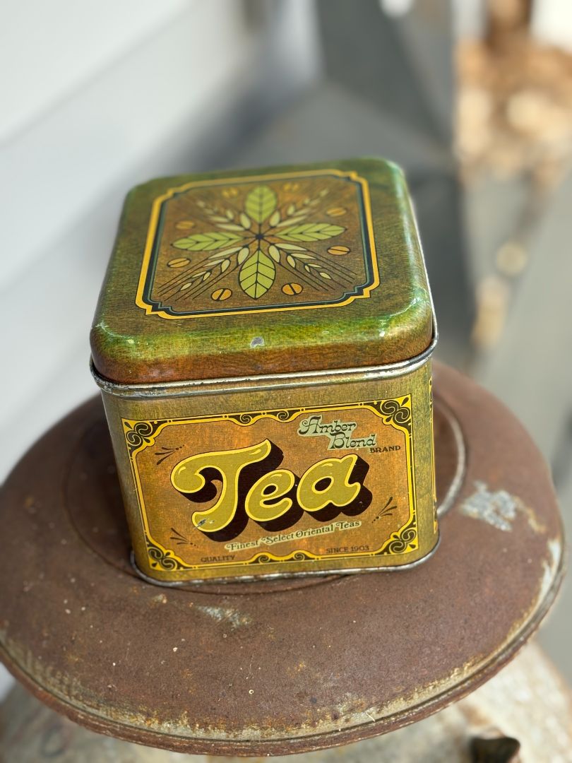 1970s Cheinco Better Brand metal teabox