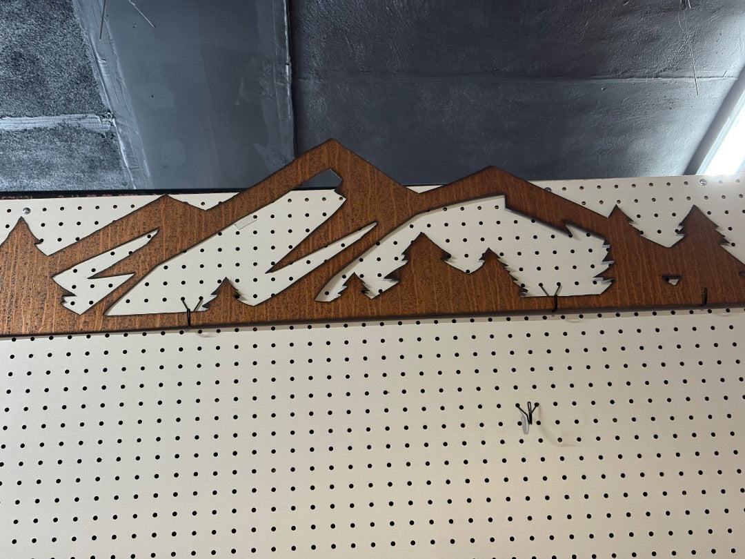 Mountain and Trees Art