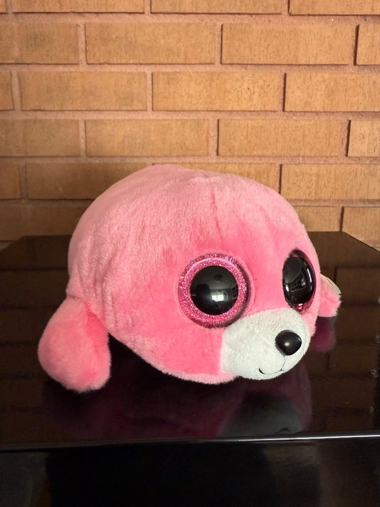 Pink Ty Beanie Boos Pierre the Pink Otter by Ty, 11” long