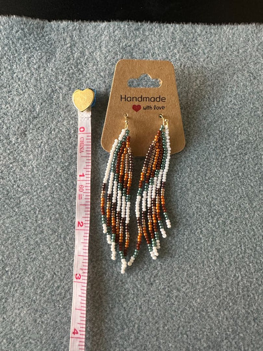 Multi Always Bead Grateful Seed Bead Earrings, Varies
